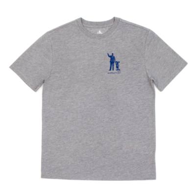 Walt Disney World - 50th Anniversary - Walt Disney und Micky Maus - T-Shirt f&uuml;r Erwachsene