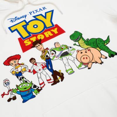 Disney Store Toy Story 4 Hooded Sweatshirt For Adults