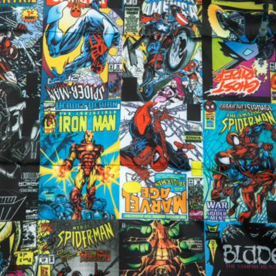 Marvel Reversible Bomber Jacket for Adults