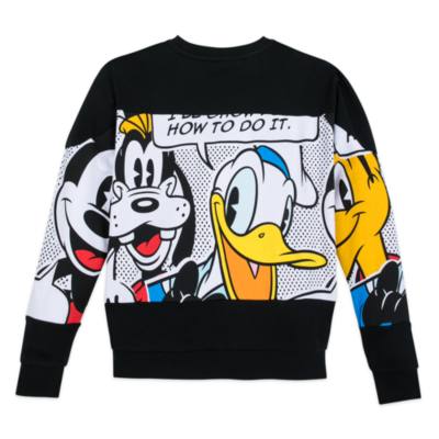 Disney Store Mickey and Friends Ladies' Sweatshirt