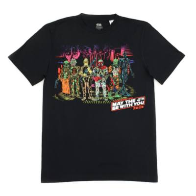 Disney Store Star Wars Day May the 4th 2022 T-Shirt For Adults