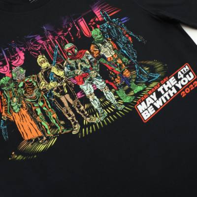 Disney Store Star Wars Day May the 4th 2022 T-Shirt For Adults