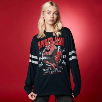 Disney Store Haut &agrave; manches longues Spider-Man pour adultes