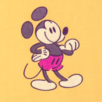 Disney Store - Micky Maus - Genuine Mousewear Kollektion - Gelbes Kapuzensweatshirt f&uuml;r Erwachsene