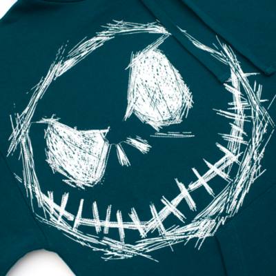 Disney Store Sweatshirt Jack Skellington &agrave; capuche pour adultes, L'&Eacute;trange No&euml;l de Monsieur Jack