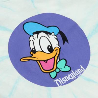 Disneyland Resort T-shirt Donald style tie and dye pour adultes