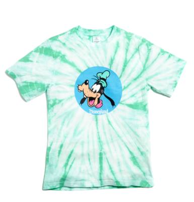 Disneyland Resort Goofy Tie-Dye T-Shirt For Adults Disney Store