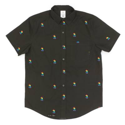 Disney Store Mickey Mouse Pride Short-sleeved Shirt For Adults
