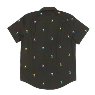 Disney Store Mickey Mouse Pride Short-sleeved Shirt For Adults