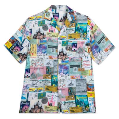 Disneyland Disney100 Eras Woven Shirt For Adults