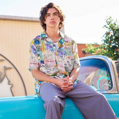 Disneyland Disney100 Eras Woven Shirt For Adults