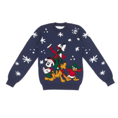 Disney Store Pull de No&euml;l Mickey et ses Amis style vintage pour adultes