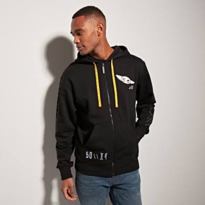 Disney Store Grogu Hooded Sweatshirt For Adults, Star Wars