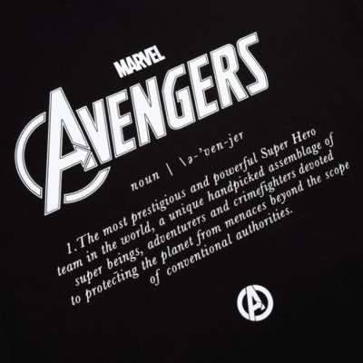 Disney Store Marvel Hooded Sweatshirt For Adults