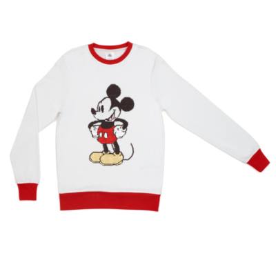 Sudadera con lentejuelas Mickey Mouse para adultos, Disney Store