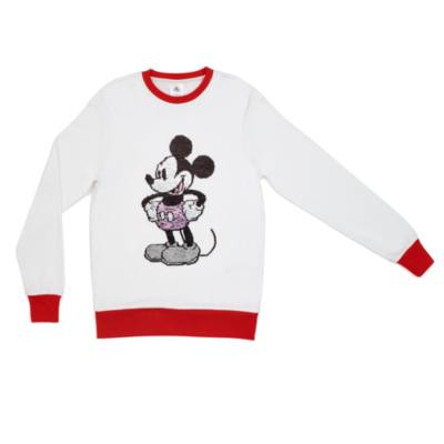 Sudadera con lentejuelas Mickey Mouse para adultos, Disney Store