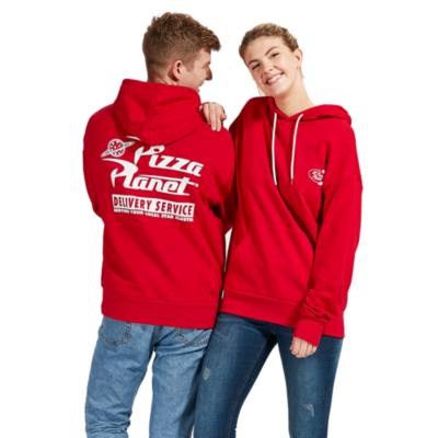 Disney Store Pizza Planet Hooded Sweatshirt For Adults, Toy Story