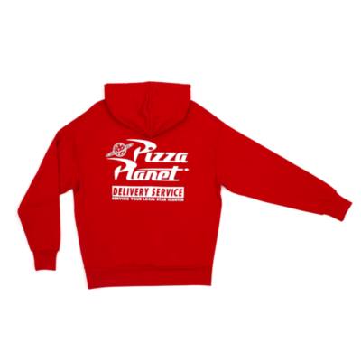 Disney Store Pizza Planet Hooded Sweatshirt For Adults, Toy Story