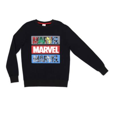 Disney Store Marvel Sweatshirt For Adults