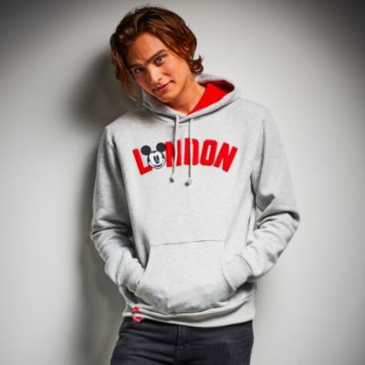 Mickey Mouse London Hooded Sweatshirt for Adults
