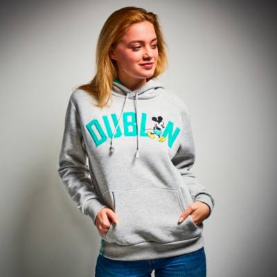 Sudadera con capucha Dublin Mickey Mouse para adultos, Disney Store