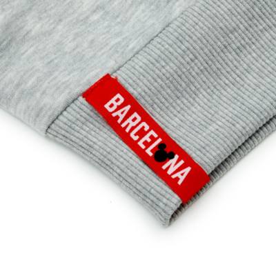 Mickey Mouse Barcelona Hooded Sweatshirt for Adults