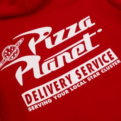 Pizza Planet Hooded Sweatshirt For Adults, Toy Story