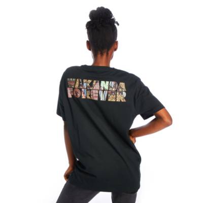 Disney Store Black Panther 'Wakanda Forever' T-Shirt For Adults