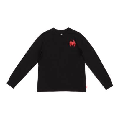 Disney Store Miles Morales Long Sleeved T-Shirt For Adults, Spider-Man