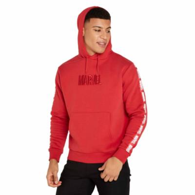 Sweatshirt Felpa Marvel Rossa Disney Store Marvel Red Hooded