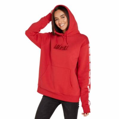 Disney Store Marvel Red Hooded Sweatshirt For Adults