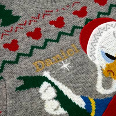Disney Store - Share the Magic - Donald Duck - Weihnachtspullover f&uuml;r Erwachsene