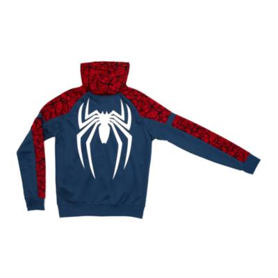 Disney Store Spider-Man Hooded Sweatshirt For Adults