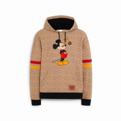 Disney x COACH Mickey Mouse Men's Hooded Sweatshirt shopDisney