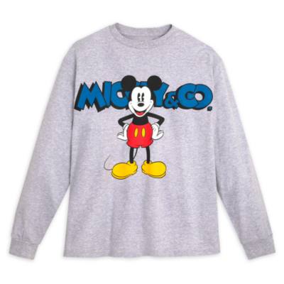 Disney Store Mickey Mouse Long Sleeve Top For Adults | Disney Store