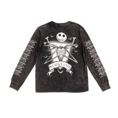 Jack Skellington Long-Sleeved T-Shirt For Adults