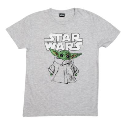 Star Wars: The Mandalorian - Das Kind - T-Shirt mit skizzenartigem Motiv f&uuml;r Erwachsene