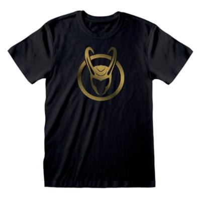 Disney Store Loki Helmet T-Shirt For Adults