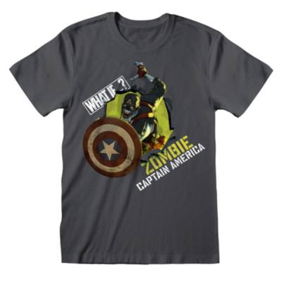 Maglietta adulti Captain America Zombie Marvel What If...? Disney Store