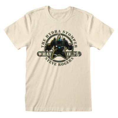 Camiseta Steve Rogers en Hydra Stomper para adultos, &iquest;Qu&eacute; pasar&iacute;a si...? Marvel, Disney Store