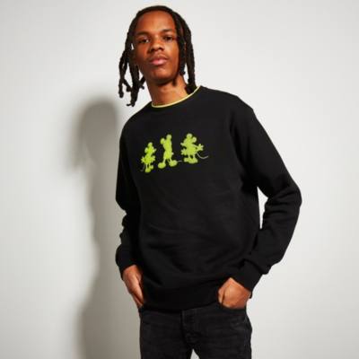 Mickey Mouse: Neon Festival Sweatshirt For Adults