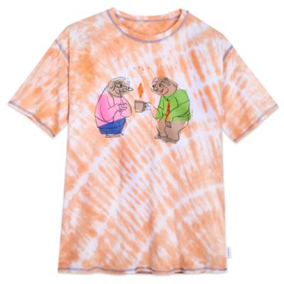 Disneyland Her Universe T-shirt Flash et Priscilla tie and dye pour adultes