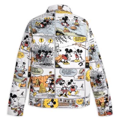 Disneyland Her Universe Veste en jean Mickey et ses Amis style BD pour adultes