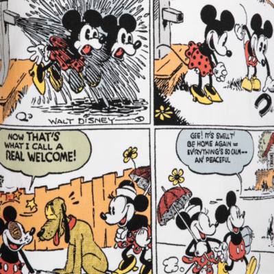 Disneyland Her Universe Veste en jean Mickey et ses Amis style BD pour adultes