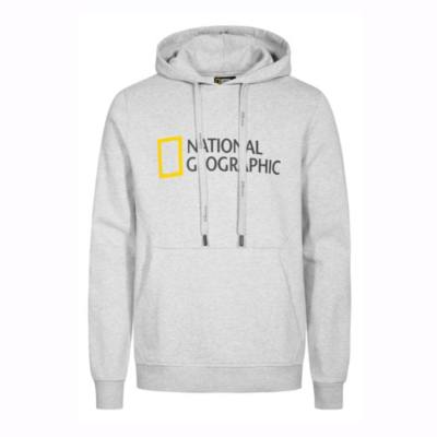 Disney Store National Geographic Grey Hooded Sweatshirt For Adults