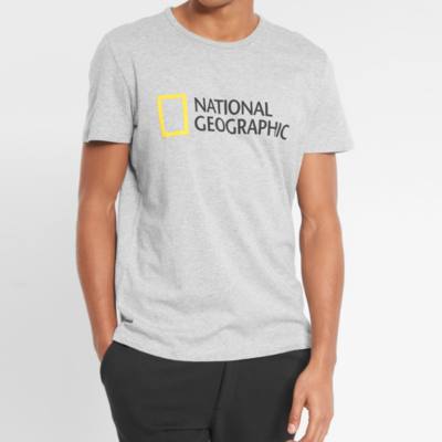 Disney Store National Geographic White T-Shirt For Adults