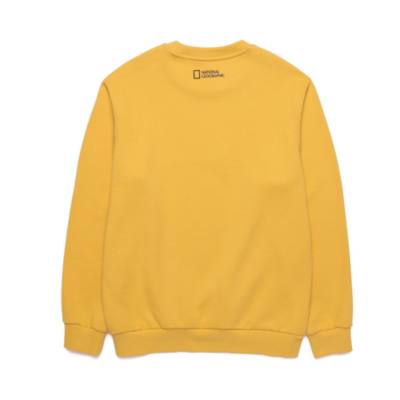 Disney Store National Geographic Yellow Sweatshirt For Adults