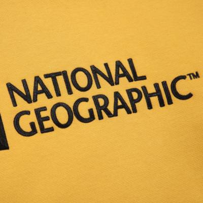 Disney Store National Geographic Yellow Sweatshirt For Adults