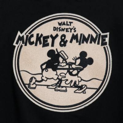 Disney Store Mickey and Minnie Varsity Jacket For Adults