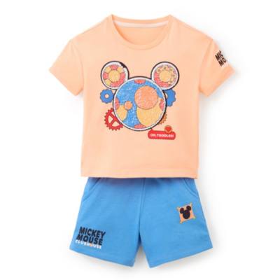 Set infantil camiseta y pantal&oacute;n corto Mickey Mouse